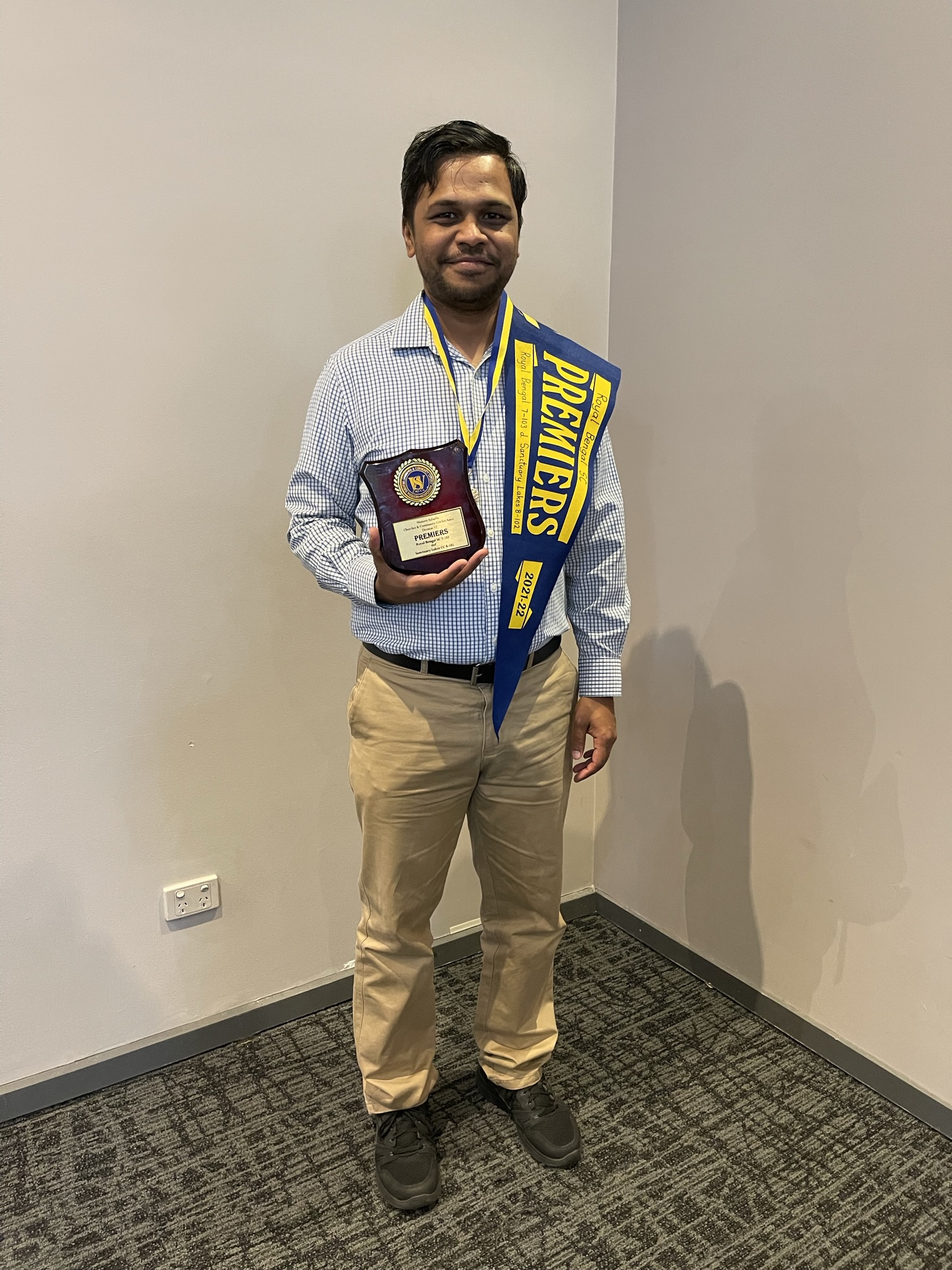 Cricket achievement award